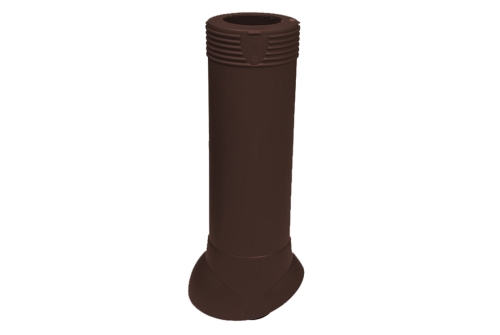 Канализационный выход 110/160/500/500 ИЗ шоколадный