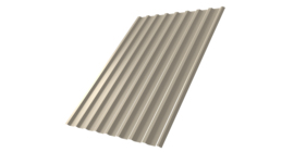 Профнастил С20R 0,5 Satin RAL 1015 светлая слоновая кость