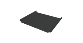 Кликфальц Pro Line Grand Line 0,5 Rooftop Бархат с пленкой на замках RAL 7016 антрацитово-серый