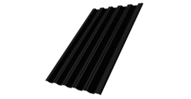 Профнастил HC35R 0,5 Satin Matt TX RAL 9005 черный