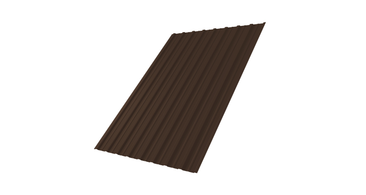 Профнастил С10A 0,5 Drap RAL 8017 шоколад