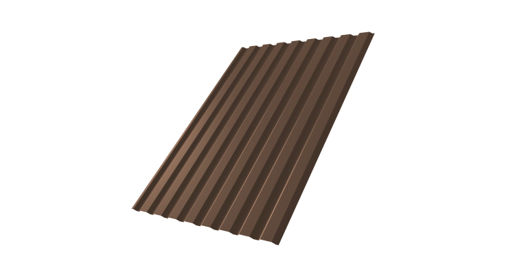 Профнастил С20A 0.45 Drap ST RAL 8017 шоколад