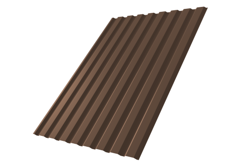 Профнастил С20A 0.5 Atlas X RAL 8017 шоколад