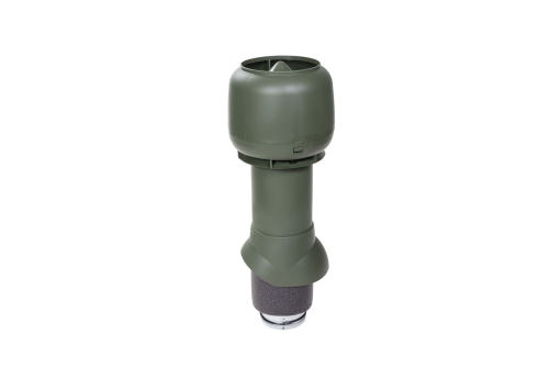 Выход вытяжки с колпакком 125/160/500/ИЗ зеленый