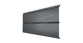 Сайдинг Металл Профиль Lбрус-XL-14х335 (VikingMP-01-7016-0.45)