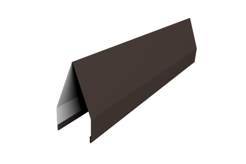 Ламель забора жалюзи Tokyo 0,5 Drap TX с пленкой RR 32 темно-коричневый