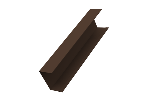 Крышка жалюзи Milan,Tokyo 0,45 Drap-double TX RAL 8017 шоколад (3м)